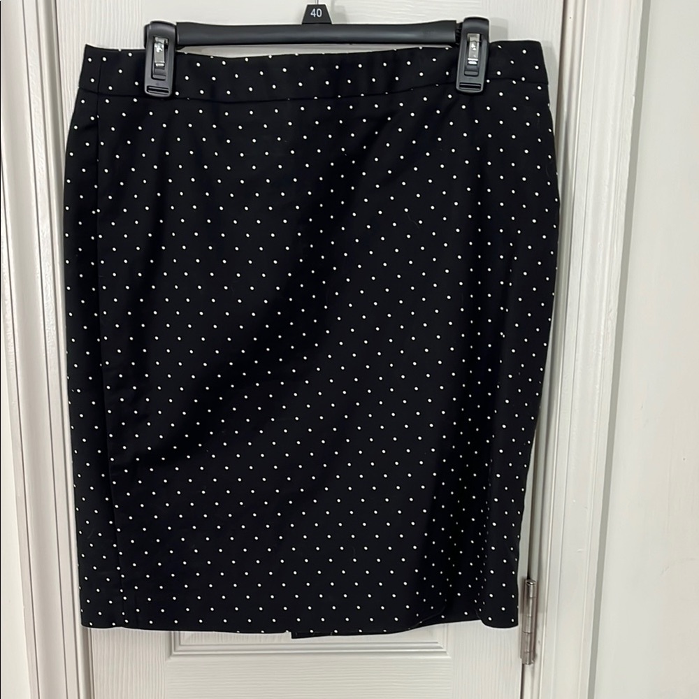 Liz Claiborne Black and White Pencil Skirt for Work